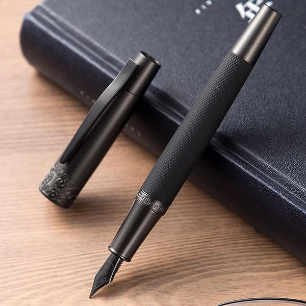 fountain pens red dot - elegant black metal pen, luxury business school office supplies, titanium f / ef nib, 6013 pen
fountain pens red dot - elegant black metal pen, luxury business school office supplies, titanium f / ef nib, 6013 pen
