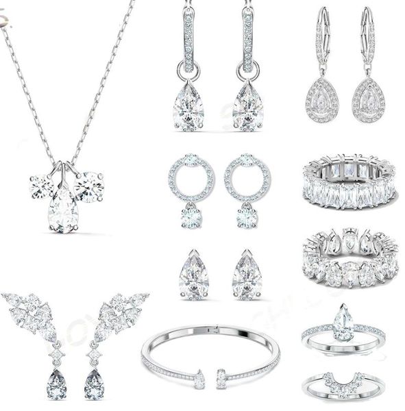 earrings & necklace 2021 fashion jewelry exquisite charm simple drop crystal cube geometry women pendant romantic gifts, Silver
earrings & necklace 2021 fashion jewelry exquisite charm simple drop crystal cube geometry women pendant romantic gifts, Silver