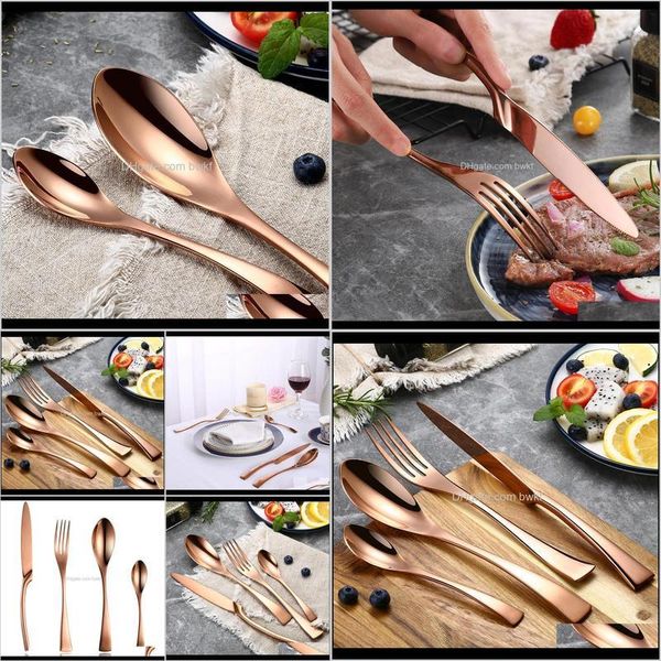 sets kitchen dining bar home & garden delivery 2021 24pcs/set stainless steel rose gold cutlery dinnerware flatware tableware sierware dinne
sets kitchen dining bar home & garden delivery 2021 24pcs/set stainless steel rose gold cutlery dinnerware flatware tableware sierware dinne