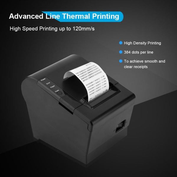 printers 80mm thermal receipt printer automatic cutting printing with bluetooth usb wifi port or ethernet print
printers 80mm thermal receipt printer automatic cutting printing with bluetooth usb wifi port or ethernet print