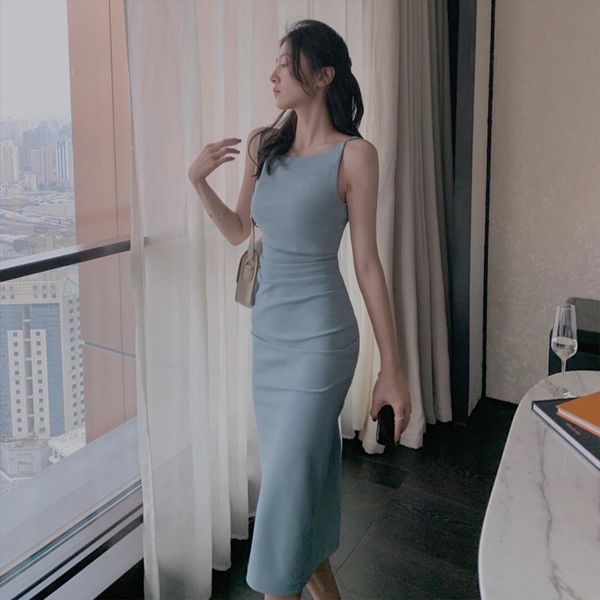 Summer Elegant White Strap Vintage Womens Dresses Design Sleeveless Folds Bodycon Midi, Black;gray
Summer Elegant White Strap Vintage Womens Dresses Design Sleeveless Folds Bodycon Midi, Black;gray