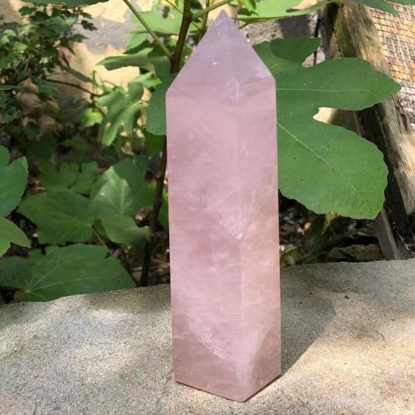 decorative objects & figurines large size natural rock rose quartz crystal point healing stone pure color spiritual obelisk wand pink room o
decorative objects & figurines large size natural rock rose quartz crystal point healing stone pure color spiritual obelisk wand pink room o