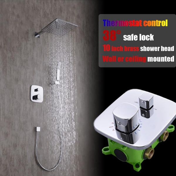 wall and ceiling mounted thermostatic shower set 10 inch brass head polishing chromed quality bath faucet bathroom sets
wall and ceiling mounted thermostatic shower set 10 inch brass head polishing chromed quality bath faucet bathroom sets
