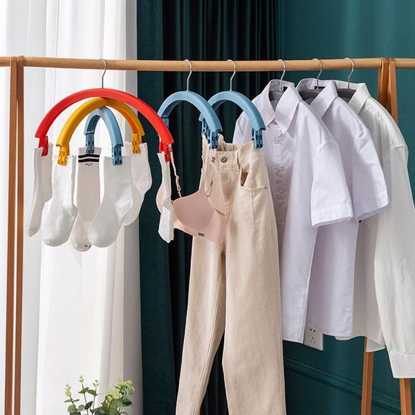 hangers & racks multifunctional three-layer rotating rainbow clothes rack creative no trace wide shoulder storage hanger with pants clip
hangers & racks multifunctional three-layer rotating rainbow clothes rack creative no trace wide shoulder storage hanger with pants clip