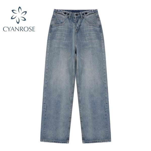 high waist jeans pant oversize boyfriend for harajuku denim harem ladies wide leg blue 210629
high waist jeans pant oversize boyfriend for harajuku denim harem ladies wide leg blue 210629