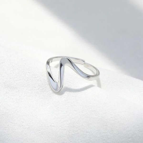 cluster rings " fake one penalty ten 925 sterling silver design sense wave opening geometric ring simple jewelry, Golden;silver
cluster rings " fake one penalty ten 925 sterling silver design sense wave opening geometric ring simple jewelry, Golden;silver