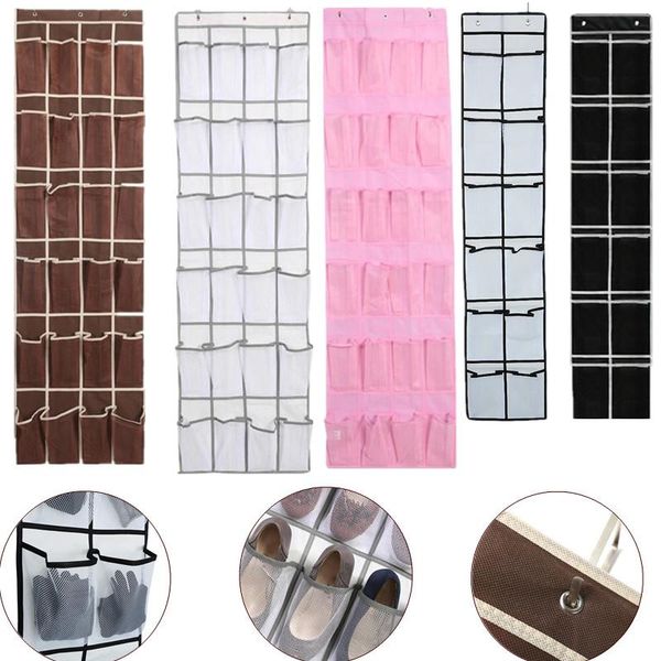 12/24 pocket large mesh cloth box storage hanging bag wall-mounted sundries organizer holder room shoes slippers clothing & wardrobe
12/24 pocket large mesh cloth box storage hanging bag wall-mounted sundries organizer holder room shoes slippers clothing & wardrobe