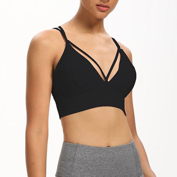 gym clothing yinlan-b34 women's yoga bra running -proof underwear sports for women 2021, White;black
gym clothing yinlan-b34 women's yoga bra running -proof underwear sports for women 2021, White;black