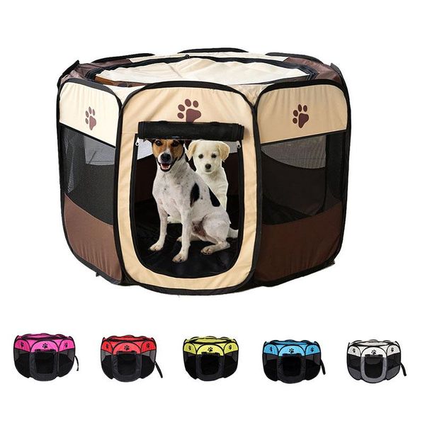 pet cage portable tent folding dog house cat playpen puppy kennel easy operation octagonal fence large dogs beds & furniture
pet cage portable tent folding dog house cat playpen puppy kennel easy operation octagonal fence large dogs beds & furniture
