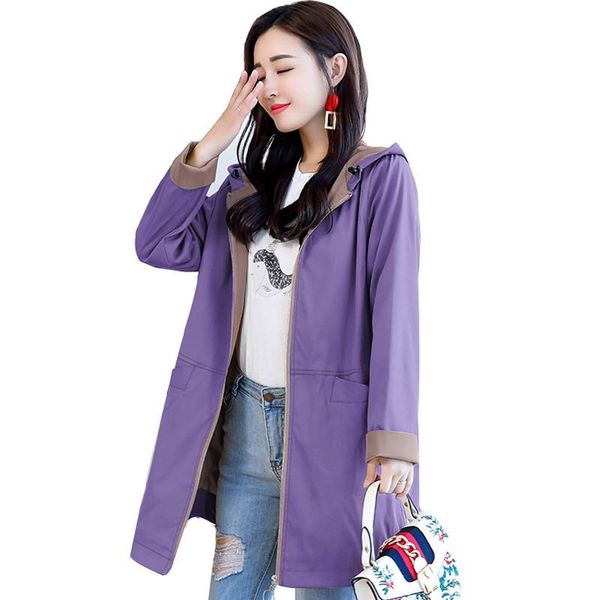 women's trench coats ioqrcjv coat women autumn long sleeve hooded outwear casual medium-length windbreaker female loose elegant overcoa, Tan;black
women's trench coats ioqrcjv coat women autumn long sleeve hooded outwear casual medium-length windbreaker female loose elegant overcoa, Tan;black
