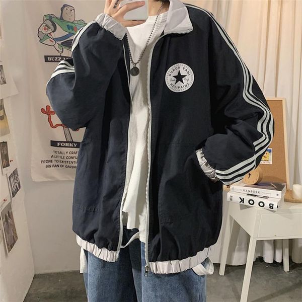 men's hoodies & sweatshirts 2021 spring fashion men casual loose zipper hooded coats trendy streetwear collage clothing, Black
men's hoodies & sweatshirts 2021 spring fashion men casual loose zipper hooded coats trendy streetwear collage clothing, Black