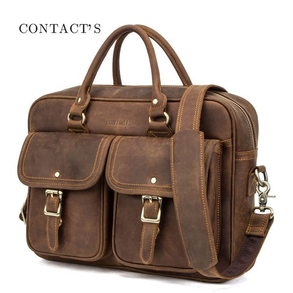 black angel crazy horse cowhide casual men's business document package 14 inch computer handbag
black angel crazy horse cowhide casual men's business document package 14 inch computer handbag