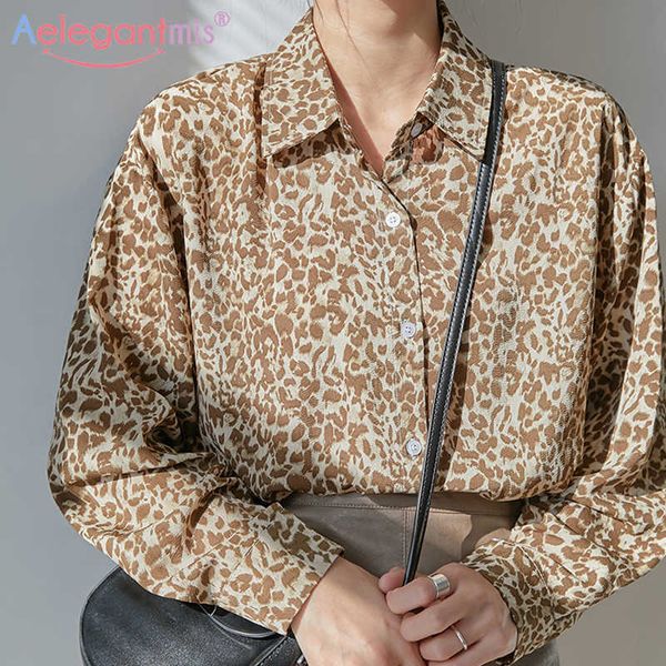 aeleagntmis vintage leopard shirt blouse women loose casual print shirts chic long sleeve oversized spring streetwear korea 210607, White
aeleagntmis vintage leopard shirt blouse women loose casual print shirts chic long sleeve oversized spring streetwear korea 210607, White