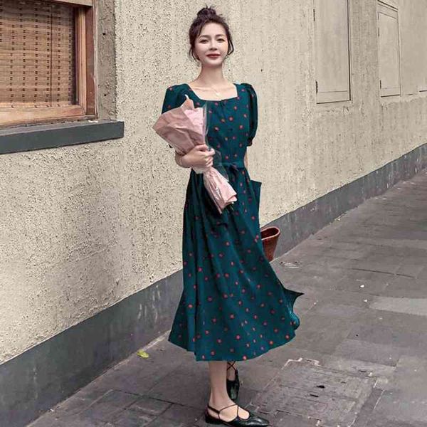 two piece dress ploka dot print summer women vintage square collar high waist long party elegant dark green office lady z302 x2y0, White
two piece dress ploka dot print summer women vintage square collar high waist long party elegant dark green office lady z302 x2y0, White