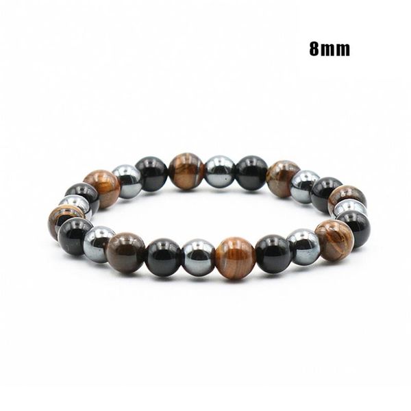 bangle triple protection bracelet 8/10mm round bead hand chain jewelry gift for men women@88, Black
bangle triple protection bracelet 8/10mm round bead hand chain jewelry gift for men women@88, Black