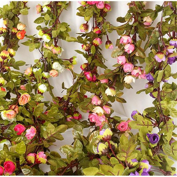 party decoration 220cm rose artificial flowers christmas garland for wedding home room spring autumn garden arch diy fake plant vine
party decoration 220cm rose artificial flowers christmas garland for wedding home room spring autumn garden arch diy fake plant vine