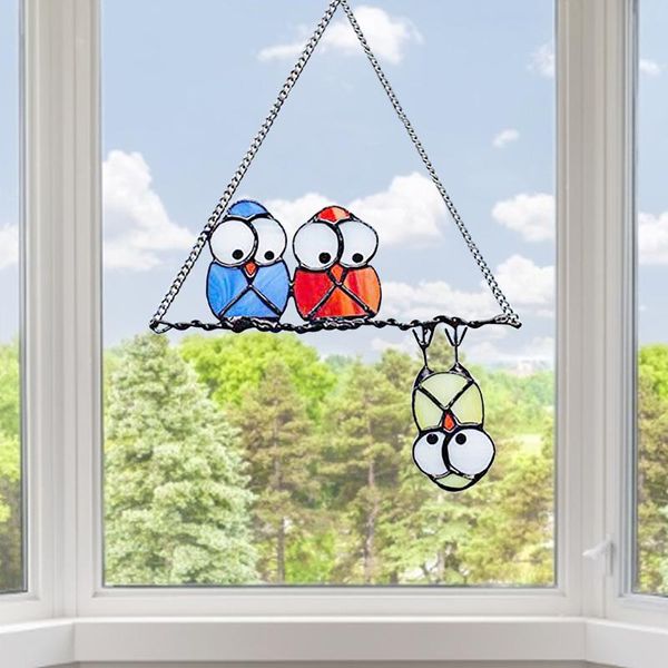 decorative objects & figurines birds hanging window suncatcher acrylic bird species stained pendant glass panels decoration crafts
decorative objects & figurines birds hanging window suncatcher acrylic bird species stained pendant glass panels decoration crafts