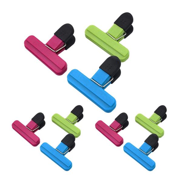 9pcs sealing clips portable moisture-proof fresh-keeping clamp snack sealers for home kitchen (random color) bag
9pcs sealing clips portable moisture-proof fresh-keeping clamp snack sealers for home kitchen (random color) bag