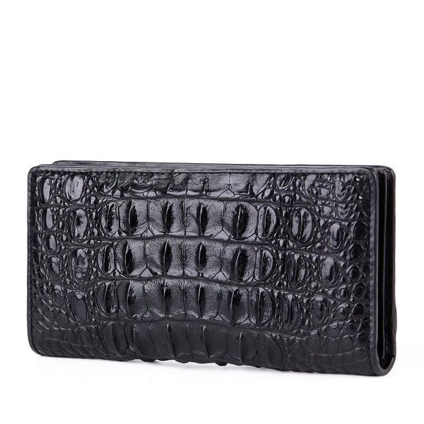 crocodile male wallet long fund head man large-denomination clip multi card position genuine leather vertical wallets, Red;black
crocodile male wallet long fund head man large-denomination clip multi card position genuine leather vertical wallets, Red;black