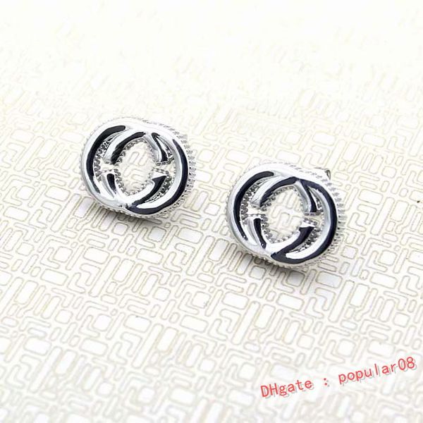 europe america simple style lady women titanium steel g initials silver stud earrings, Golden;silver
europe america simple style lady women titanium steel g initials silver stud earrings, Golden;silver
