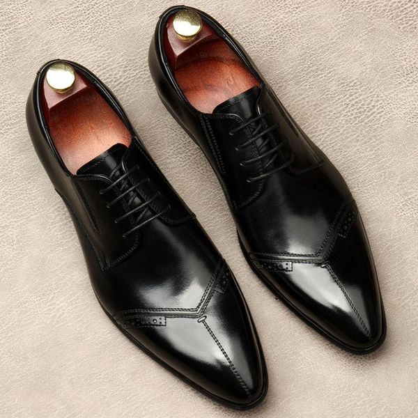 dress shoes mens oxford brogue wedding genuine leather manual black color formal italian style office business
dress shoes mens oxford brogue wedding genuine leather manual black color formal italian style office business