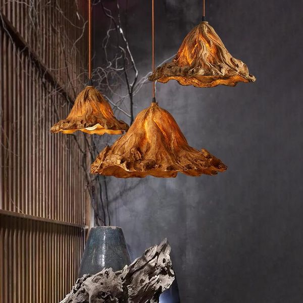 pendant lamps postmodern zen classical retro creative restaurant bedroom bar counter dry lotus leaf resin lamp decorative chandelier
pendant lamps postmodern zen classical retro creative restaurant bedroom bar counter dry lotus leaf resin lamp decorative chandelier