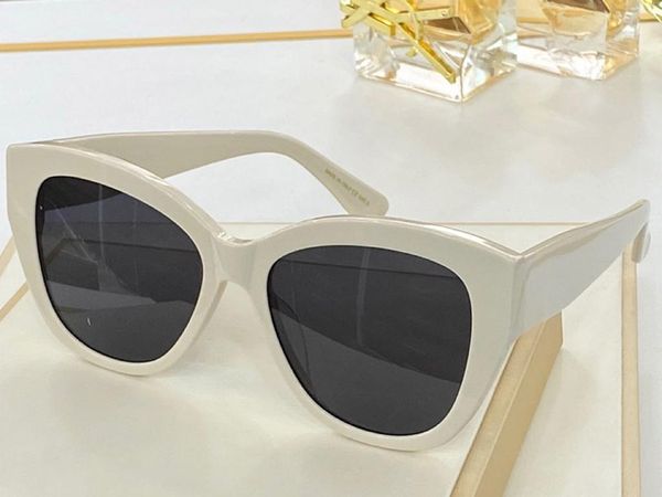 slm75 new fashion sunglasses with uv protection for women vintage cat eye full frame popular come with case classic sunglasses, White;black
slm75 new fashion sunglasses with uv protection for women vintage cat eye full frame popular come with case classic sunglasses, White;black