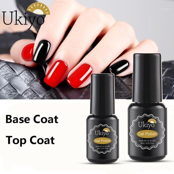 ukiyo 8ml and base coat long lasting no wiping gel nail polish soak off transparent semi permanent uv varnish1, Red;pink
ukiyo 8ml and base coat long lasting no wiping gel nail polish soak off transparent semi permanent uv varnish1, Red;pink