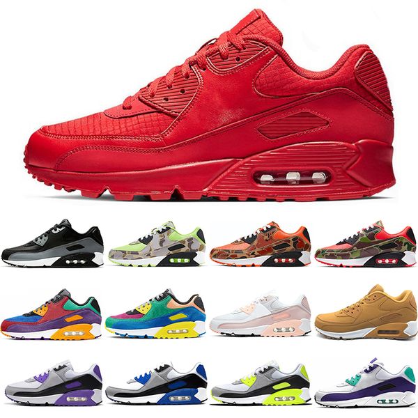 running shoes 90 men women barely rose camo green supernova wolf grey laser blue bred unc premium outdoor trainers sport sneakers size 36-45
running shoes 90 men women barely rose camo green supernova wolf grey laser blue bred unc premium outdoor trainers sport sneakers size 36-45