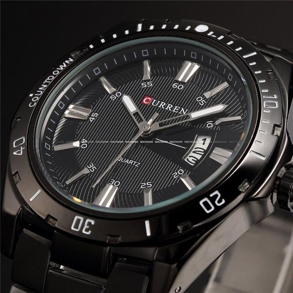 wristwatches luxury brand curren quartz sports wristwatch display date men's watch business men relogio masculino 8110, Slivery;brown
wristwatches luxury brand curren quartz sports wristwatch display date men's watch business men relogio masculino 8110, Slivery;brown