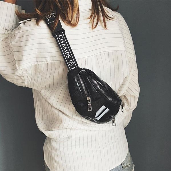 women's waist bag fashion letter fanny pack leather shoulder crossbody chest bags female chain belt bag banana hip purse pocket
women's waist bag fashion letter fanny pack leather shoulder crossbody chest bags female chain belt bag banana hip purse pocket