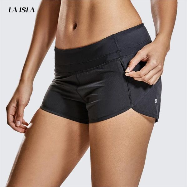 running shorts women's workout sports active with zip pocket - 2.5 inch, Black;blue
running shorts women's workout sports active with zip pocket - 2.5 inch, Black;blue