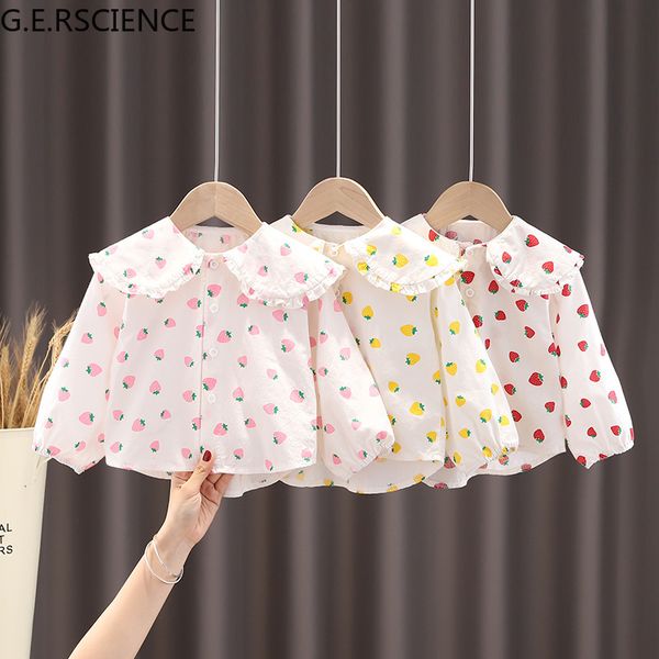 2022 spring girls shirts a variety of toddlers long-sleeved cotton children all-match fashion and leisure, White;black
2022 spring girls shirts a variety of toddlers long-sleeved cotton children all-match fashion and leisure, White;black