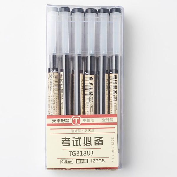 gel pens 6pcs japanese pen black school office student 0.35mm exam writing stationery supplies papelaria canetas
gel pens 6pcs japanese pen black school office student 0.35mm exam writing stationery supplies papelaria canetas
