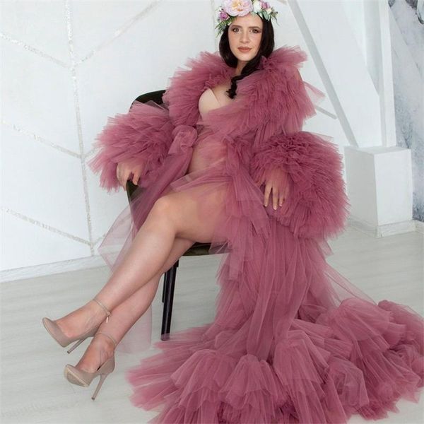 elegant tulle prom dresses with sash maternity robes for p shoot long sheer ruffles bridal pregnancy dress gowns custom made, Black
elegant tulle prom dresses with sash maternity robes for p shoot long sheer ruffles bridal pregnancy dress gowns custom made, Black
