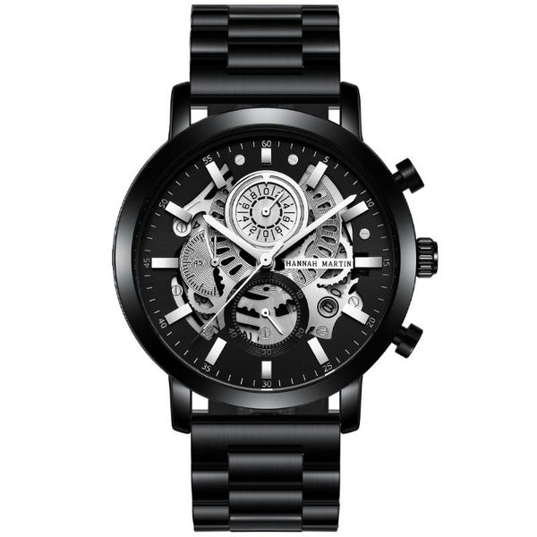 wristwatches simple business mechanical men's fashion wrist watches stainless steel waterproof analog watch men calendar clock, Slivery;brown
wristwatches simple business mechanical men's fashion wrist watches stainless steel waterproof analog watch men calendar clock, Slivery;brown