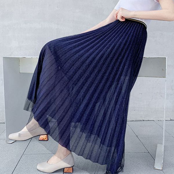 skirts spring women tulle casual elastic high waist mesh pleated long saias faldas jupe femmle 6nqu, Black
skirts spring women tulle casual elastic high waist mesh pleated long saias faldas jupe femmle 6nqu, Black