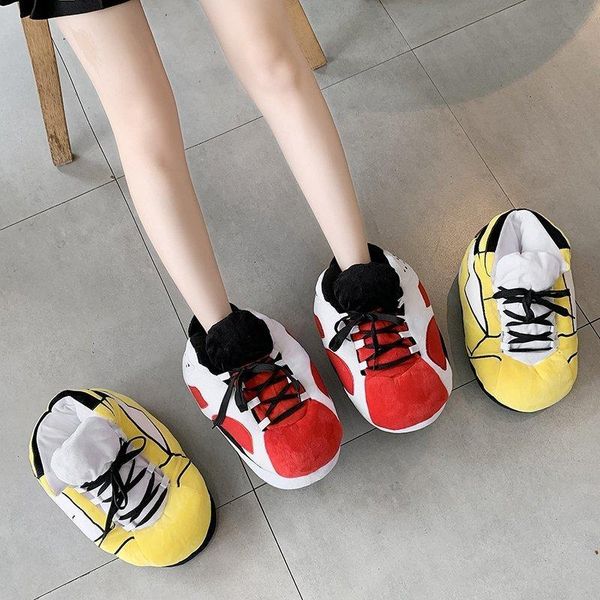 winter women slipper couple men shoe fluffy soft warm slip on house slippers antiskid antislip cozy short plush for indoor, Black
winter women slipper couple men shoe fluffy soft warm slip on house slippers antiskid antislip cozy short plush for indoor, Black