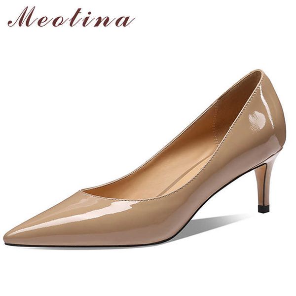 meotina pointed toe high heels natural genuine leather women shoes stiletto heel pumps office ladies footwear spring white black 210608
meotina pointed toe high heels natural genuine leather women shoes stiletto heel pumps office ladies footwear spring white black 210608