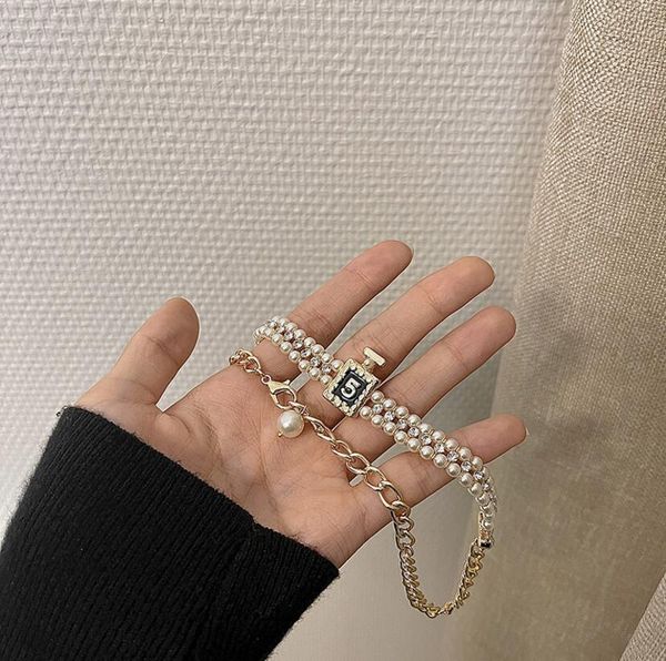 european and american retro letter pearl chain necklace flash diamond temperament perfume bottle clavicle chain female fast delivery, Silver
european and american retro letter pearl chain necklace flash diamond temperament perfume bottle clavicle chain female fast delivery, Silver