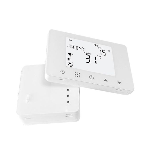 smart home control wifi intelligent thermostat temperature controller for water/electric floor heating/gas boiler(eu plug)
smart home control wifi intelligent thermostat temperature controller for water/electric floor heating/gas boiler(eu plug)