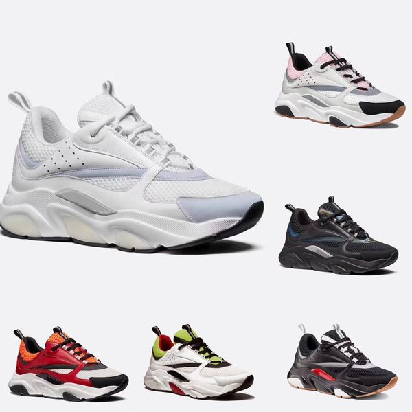 Designers B22 Sneakers Mens Womens Casual Shoes Technology Knitted Canvas Calfskin Sneaker Low Cut Platform Shoe Leather Lace Up White Train, Black
Designers B22 Sneakers Mens Womens Casual Shoes Technology Knitted Canvas Calfskin Sneaker Low Cut Platform Shoe Leather Lace Up White Train, Black