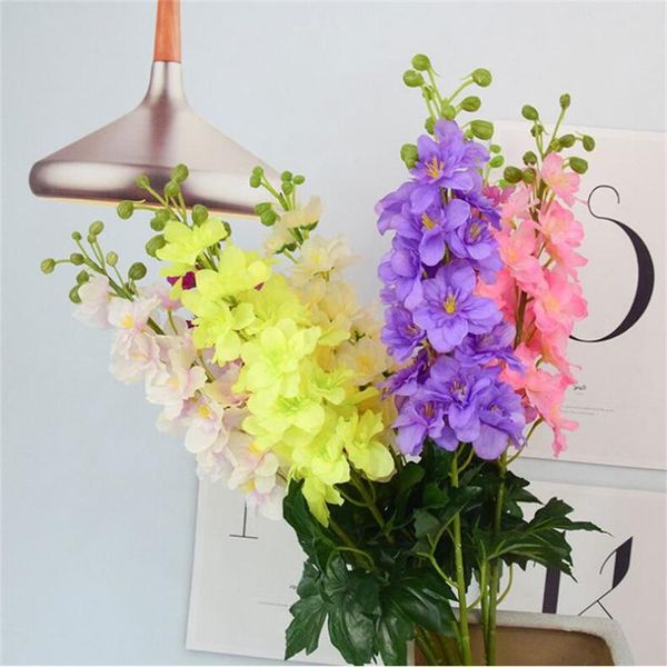 one silk delphinium stem artificial larkspur hyacinth flower for wedding centerpieces home party supermarket floral decoration decorative fl
one silk delphinium stem artificial larkspur hyacinth flower for wedding centerpieces home party supermarket floral decoration decorative fl