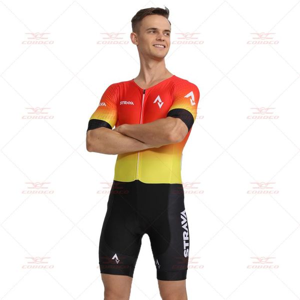 racing sets summer team strava short sleeve triatlon suit cycling bodyskuit men's pro jerseys one piece whole kit sponge pad, Black;blue
racing sets summer team strava short sleeve triatlon suit cycling bodyskuit men's pro jerseys one piece whole kit sponge pad, Black;blue