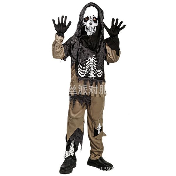 halloween horror little skeleton boys' costume ball party stage cosaply, Black;red
halloween horror little skeleton boys' costume ball party stage cosaply, Black;red