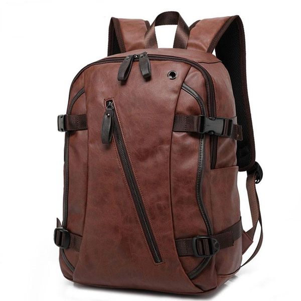 backpack arrival preppy style pu leather fashion vintage male workmanship student bags schoolbags
backpack arrival preppy style pu leather fashion vintage male workmanship student bags schoolbags