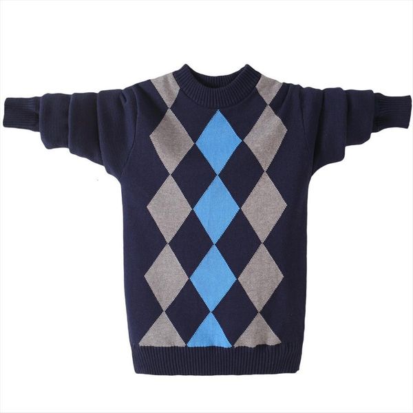 winter cotton childrens clothing boys clothes o neck pullover sweater keep warm kids, Blue
winter cotton childrens clothing boys clothes o neck pullover sweater keep warm kids, Blue