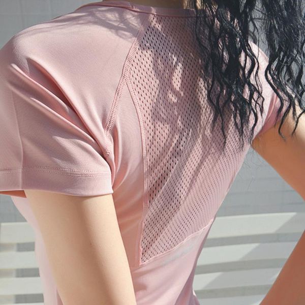 yoga outfit female speed dry running training sporting t-shirts with short sleeves web celebrity beauty back workout
yoga outfit female speed dry running training sporting t-shirts with short sleeves web celebrity beauty back workout