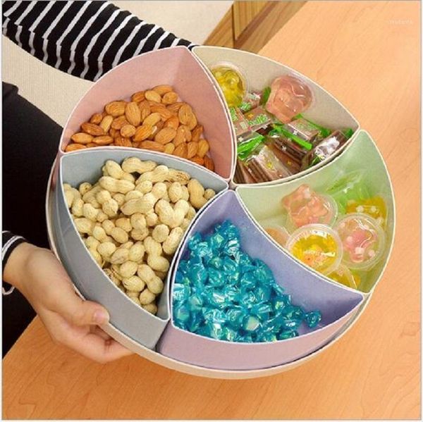 storage bottles & jars wheat straw dried fruit plate compartment with lid multi-grain candy box snack wedding year 
storage bottles & jars wheat straw dried fruit plate compartment with lid multi-grain candy box snack wedding year