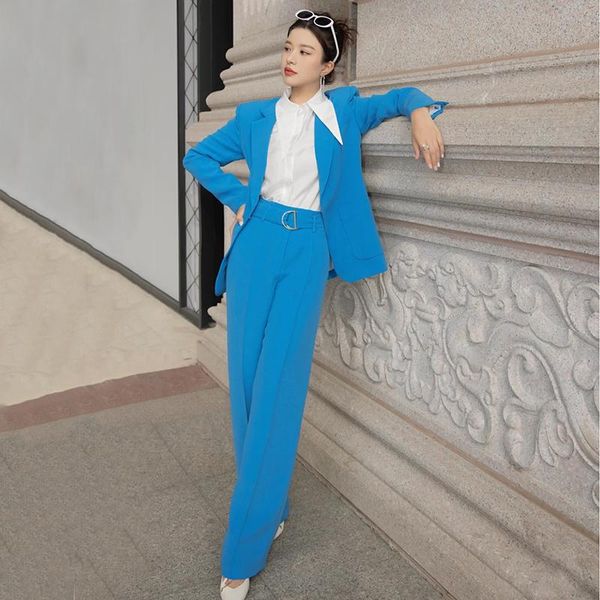women's two piece pants suits arrival spring and autumn long sleeve office lady suit blazer coat+wide leg loose casual female, White
women's two piece pants suits arrival spring and autumn long sleeve office lady suit blazer coat+wide leg loose casual female, White